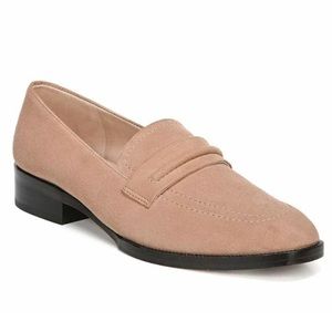 NEW 27 EDIT Taupe Suede Loafer Size 8.5M